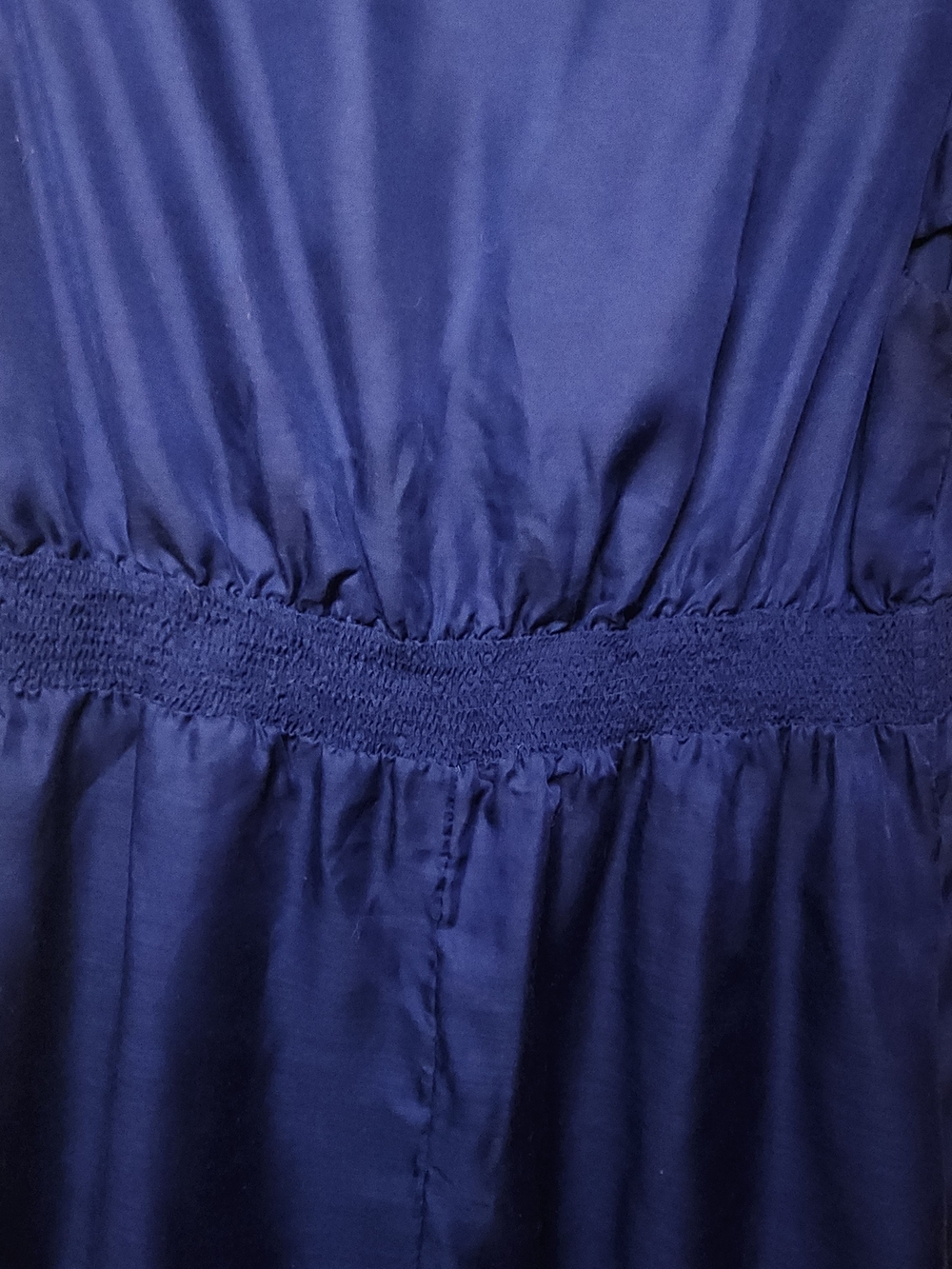 Merona Royal Blue Ruffle-Trim Midi Dress - Picture 5 of 8